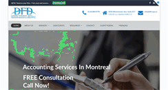 Desktop Screenshot of dfd-cpa.ca